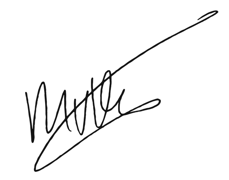 Handtekening Marco
