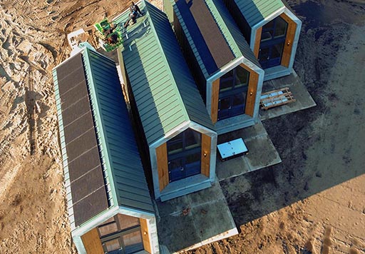 Zonnepanelen op Heijmans ONE