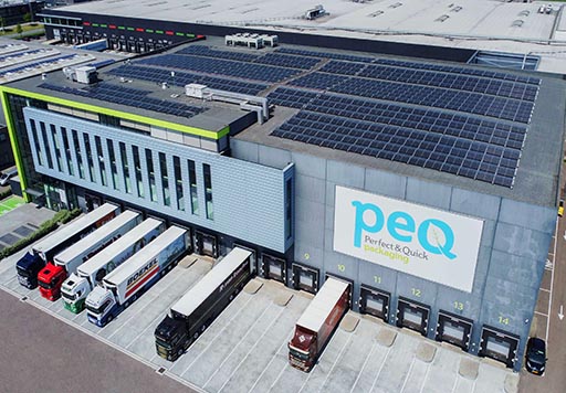 Zonnepanelen op PEQ