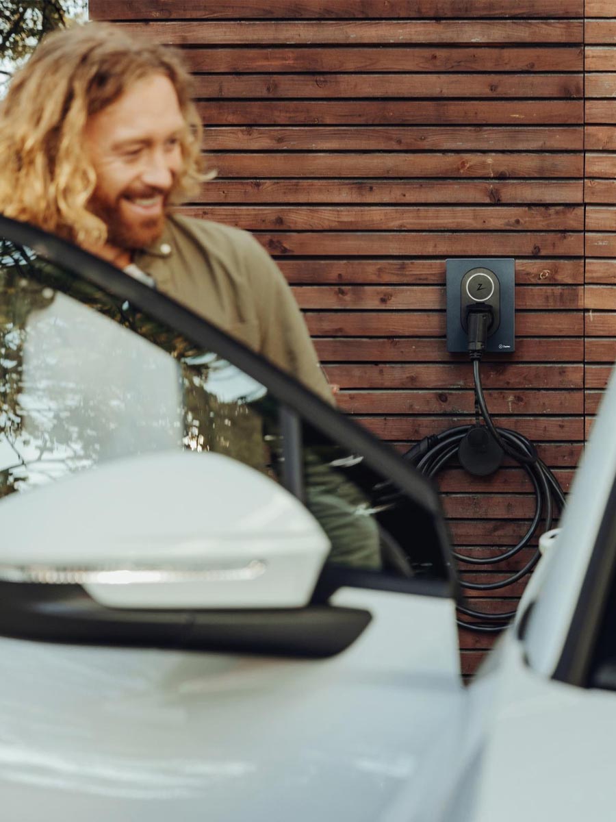 SolarNRG klant met Zaptec laadpaal