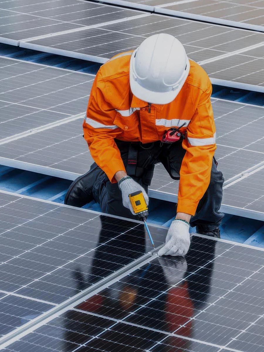 SolarNRG grootakelijke zonnepanelen inspectie
